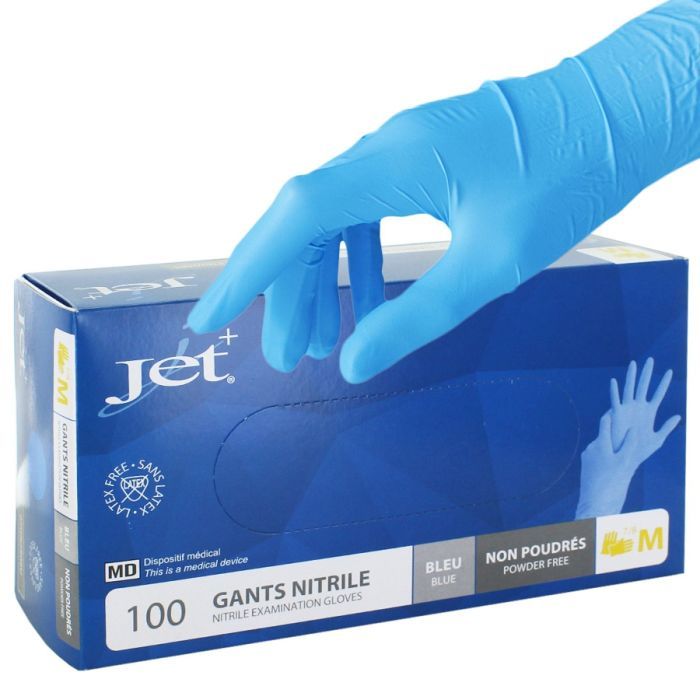 Gants latex non poudrés stériles (boîte de 100)